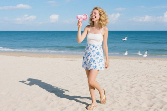 Travel Essentials: Stay Cool with Portable Fans for Beach, Camping, and More