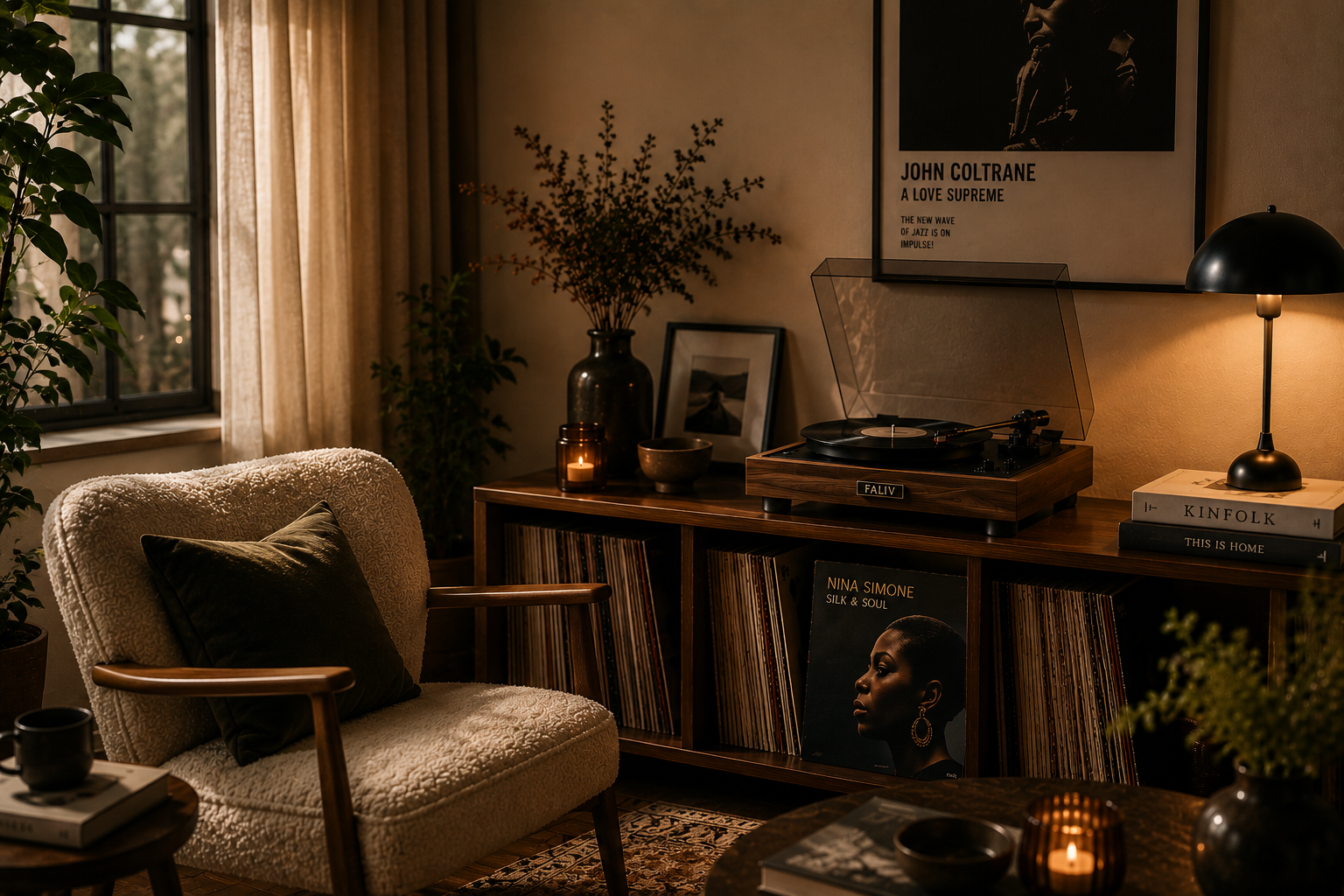 Designing a Cozy Listening Corner at Home
