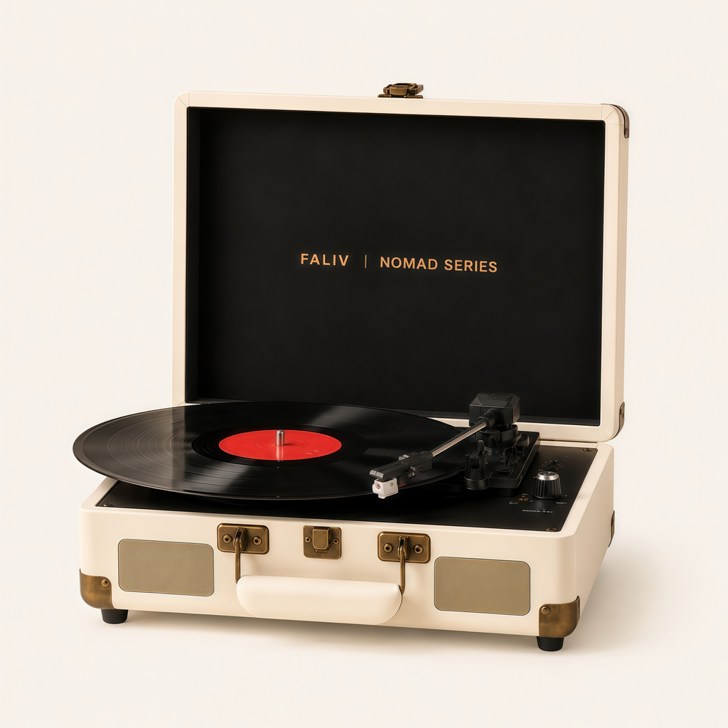 Faliv Nomad Series – Vintage Suitcase Vinyl Player