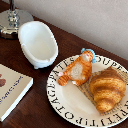Eco-Friendly Resin Cat Ashtray – Detachable & Easy-to-Clean Design | Cute Gift for Smokers & Cat Lovers