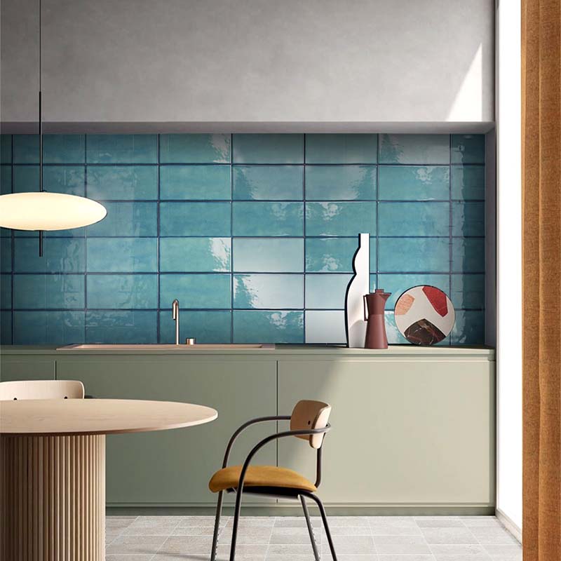 Blue Ceramic Tile, Green Ceramic Tile, Solid Color Tile: Modern Design Meets Natural Tones