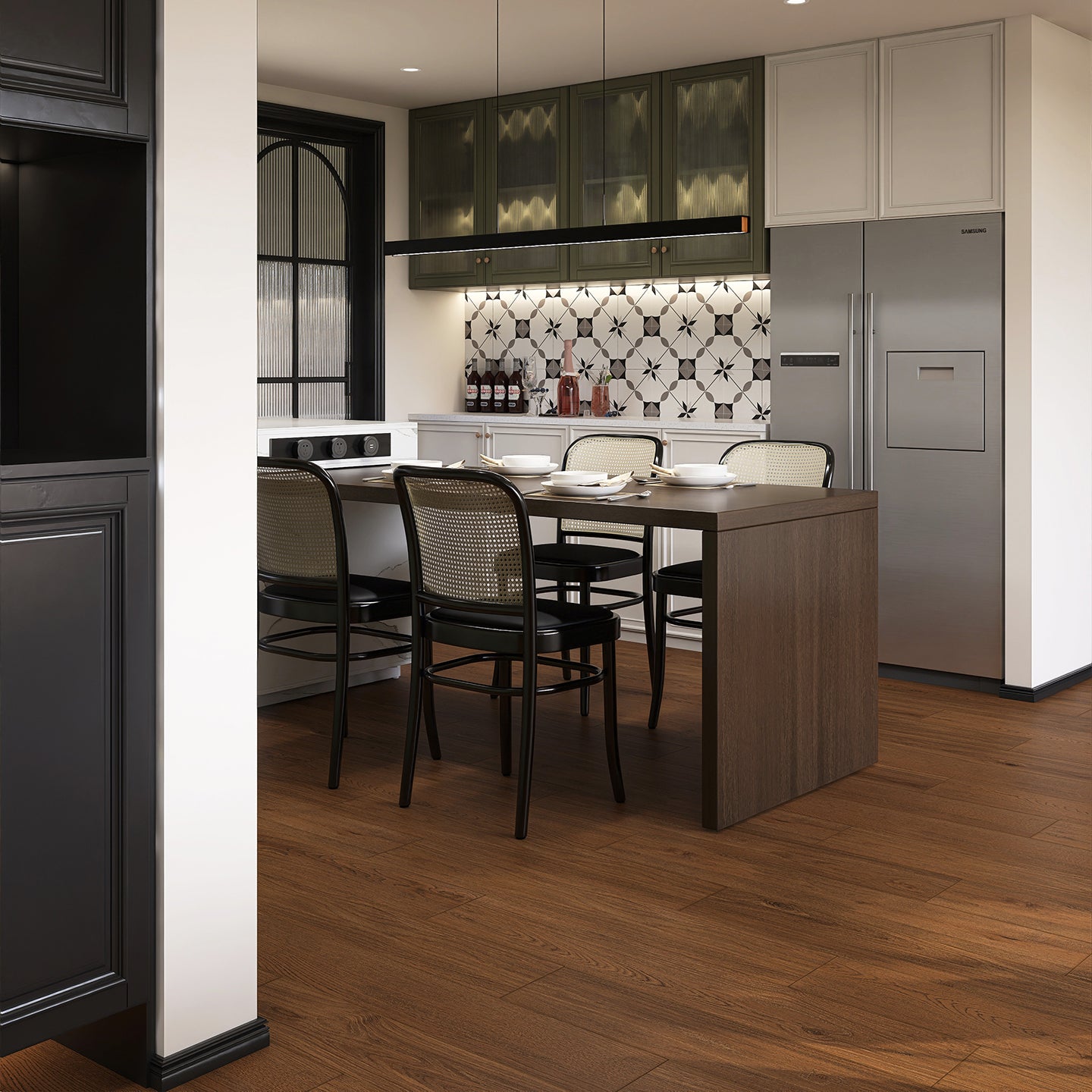 The Warmth of Wood, the Strength of Tile: ceramic tile that looks like wood