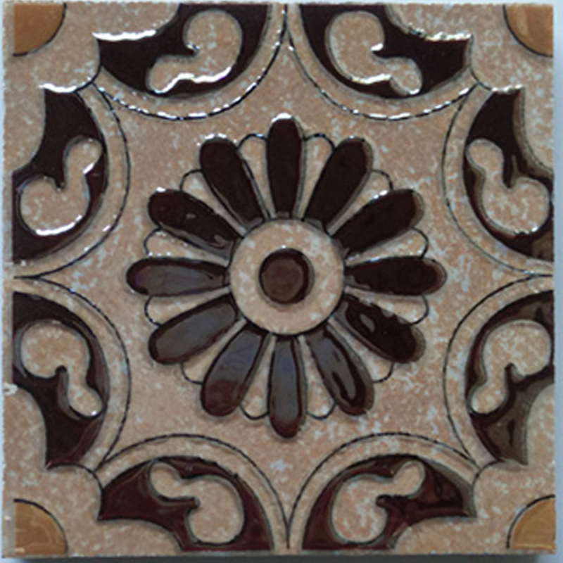 Retro European Art Tiles – （90 x 90mm） Decorative Ceramic Tile