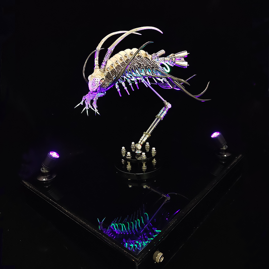 Metal 3D Steampunk Trilobite Bug Assembled