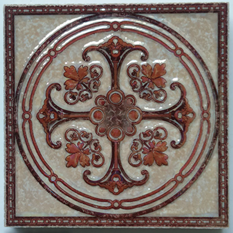Retro European Art Tiles – （90 x 90mm） Decorative Ceramic Tile