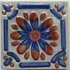 Retro European Art Tiles – （90 x 90mm） Decorative Ceramic Tile