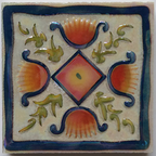 Retro European Art Tiles – （90 x 90mm） Decorative Ceramic Tile