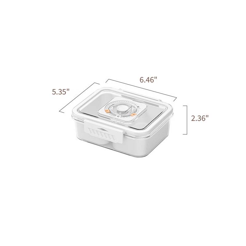 Portable Snack Organizer Box with Lid & Handle – Divided Charcuterie Serving Tray for Candy, Fruit, Nuts, and More – Clear Compartment Container for Parties, Picnics, and Travel