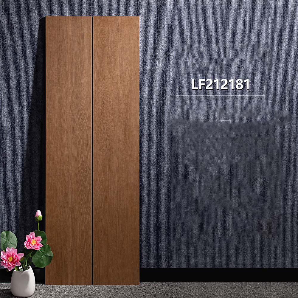 The Warmth of Wood, the Strength of Tile: ceramic tile that looks like wood