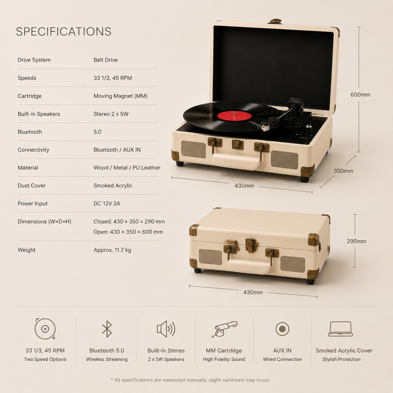 Specifications