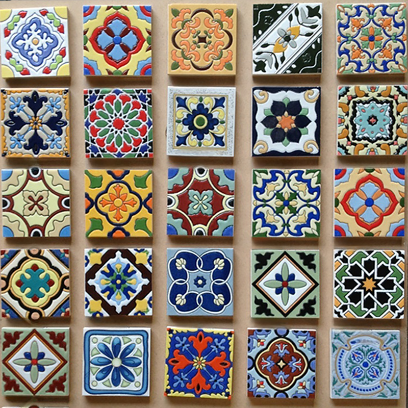 European Vintage Tiles – Classic Style for Wall & Floor （3.9"*3.9"）