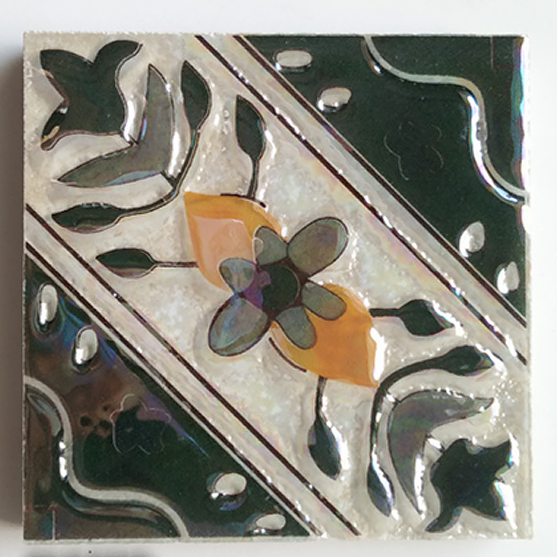 Retro European Art Tiles – （90 x 90mm） Decorative Ceramic Tile