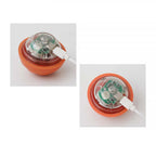 Teamoda Duraspin Interactive Dog Ball Toys – 2-Pack Motion-Activated Rolling Balls for Small & Large Dogs, USB Rechargeable & Durable – 2025 Smart Pet Toy (Blue + Orange)