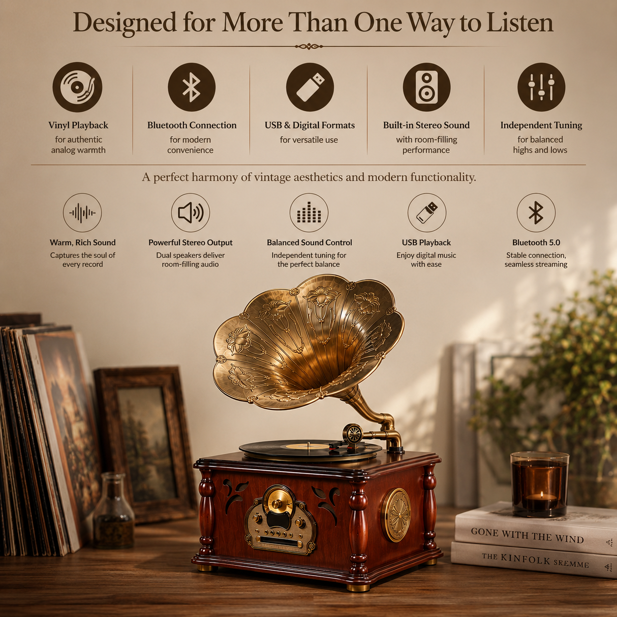 Designed for More Than One Way to Listen