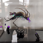 Metal 3D Steampunk Trilobite Bug Assembled