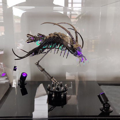 Metal 3D Steampunk Trilobite Bug Assembled