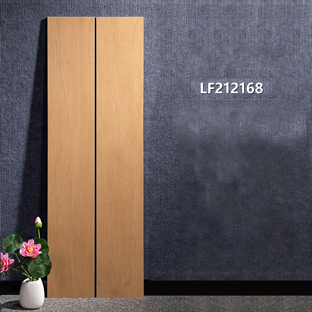 The Warmth of Wood, the Strength of Tile: ceramic tile that looks like wood