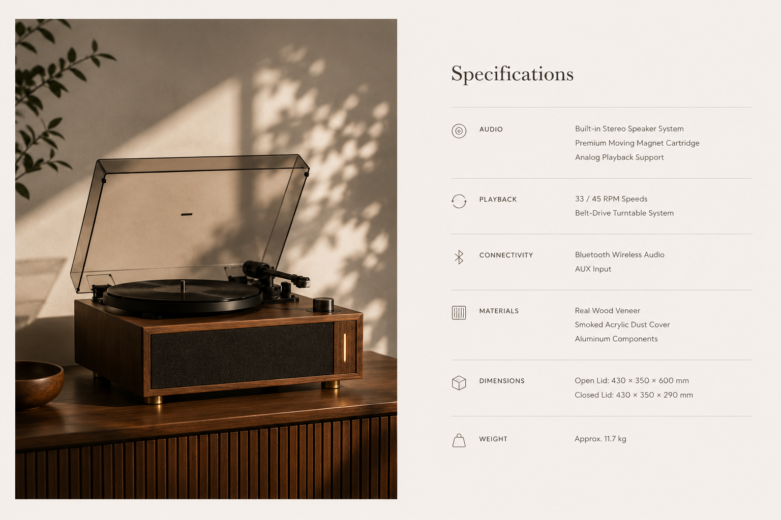 Specifications