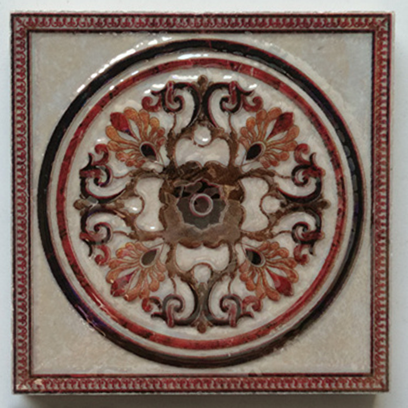 Retro European Art Tiles – （90 x 90mm） Decorative Ceramic Tile