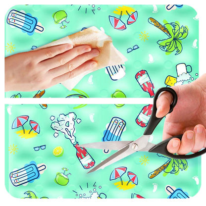 MICROCOSMOS Cool Pet Cooling Mat for Dogs and Cats – Washable, Portable, Summer Heat Relief Pad for All Pets