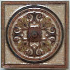 Retro European Art Tiles – （90 x 90mm） Decorative Ceramic Tile