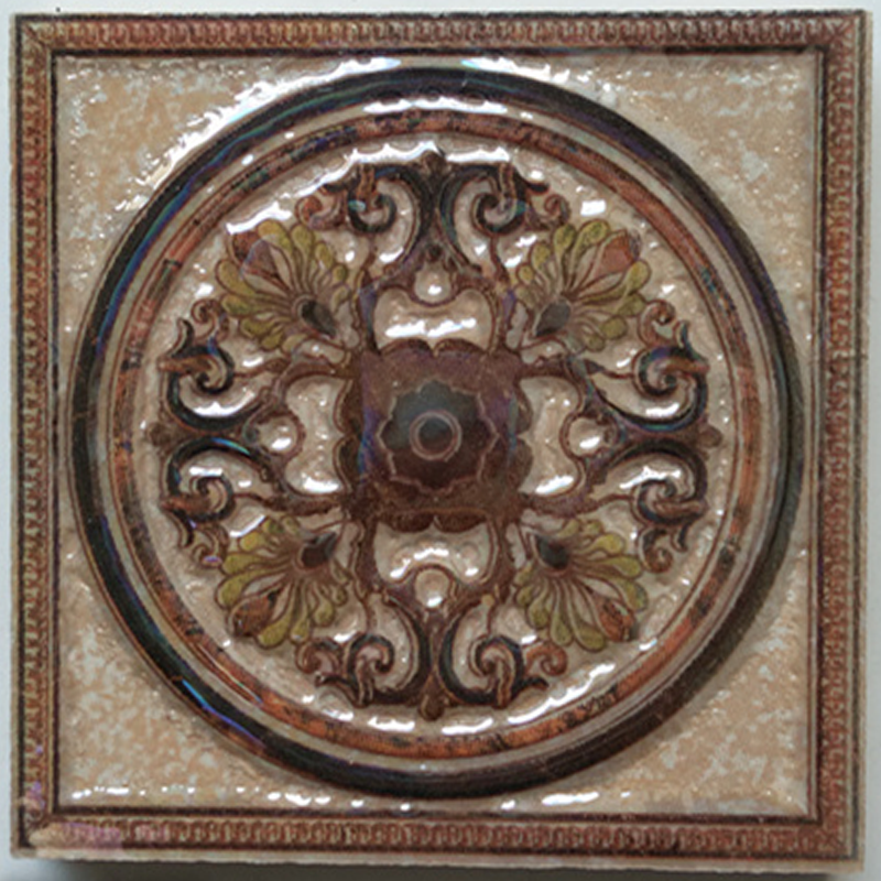 Retro European Art Tiles – （90 x 90mm） Decorative Ceramic Tile
