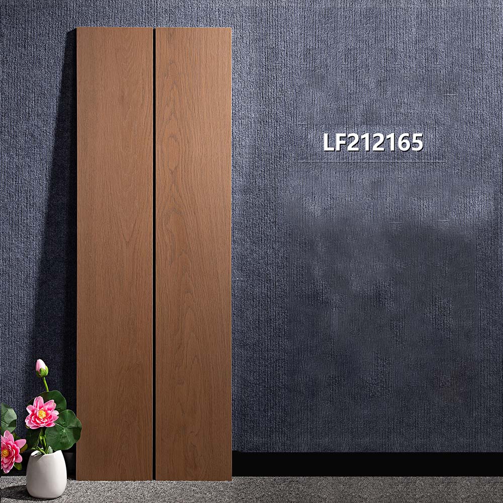 The Warmth of Wood, the Strength of Tile: ceramic tile that looks like wood