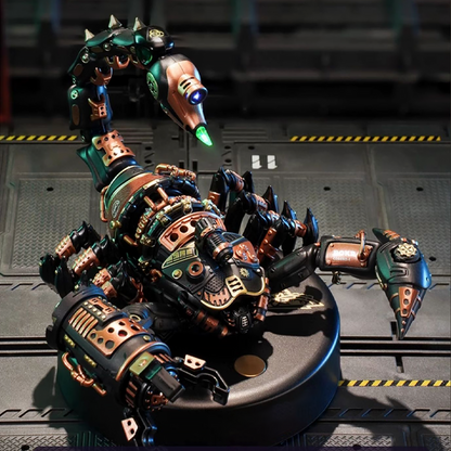 Realistic Mechanical Scorpion – Articulated Metal Insect Model | Unique Gift for Sci-Fi & Art Lovers