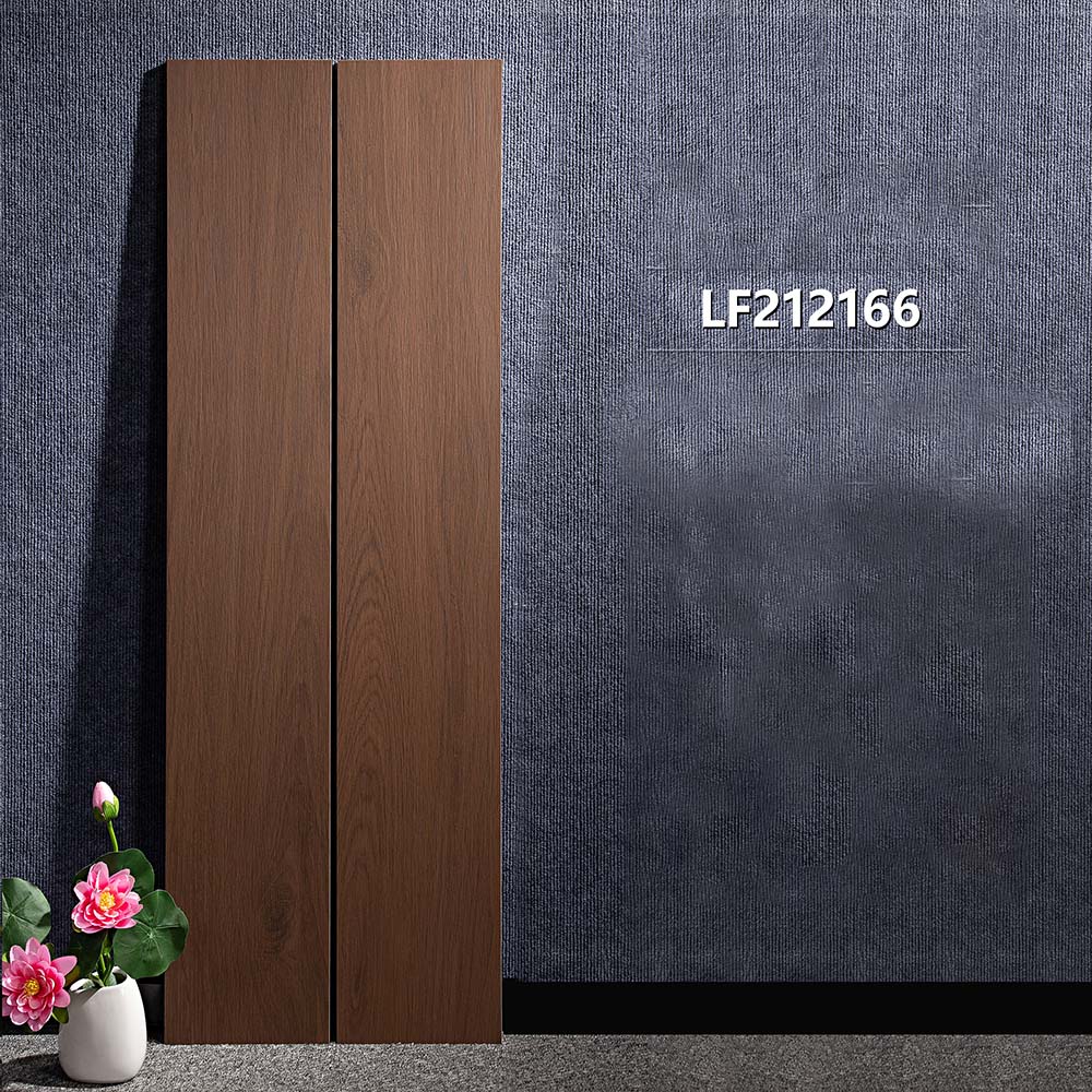 The Warmth of Wood, the Strength of Tile: ceramic tile that looks like wood