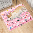 MICROCOSMOS Cool Pet Cooling Mat for Dogs and Cats – Washable, Portable, Summer Heat Relief Pad for All Pets