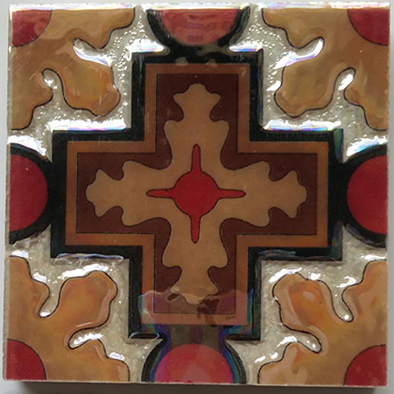 Retro European Art Tiles – （90 x 90mm） Decorative Ceramic Tile