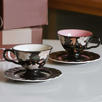 Couples Ceramic Coffee Mugs – Perfect Gift for Anniversary or Wedding