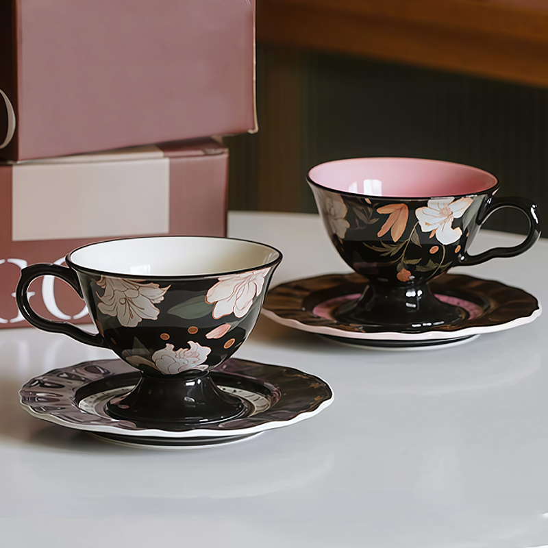 Couples Ceramic Coffee Mugs – Perfect Gift for Anniversary or Wedding