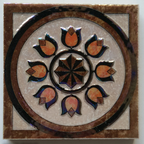 Retro European Art Tiles – （90 x 90mm） Decorative Ceramic Tile
