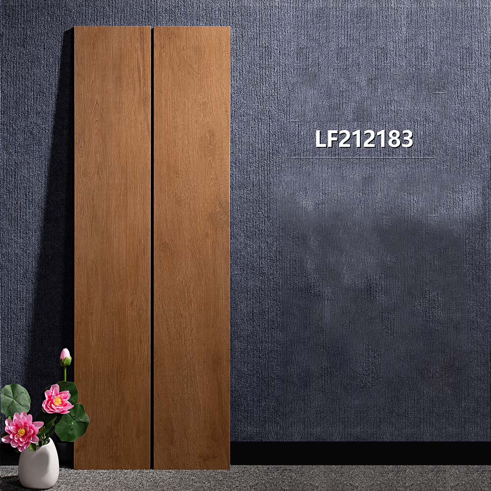 The Warmth of Wood, the Strength of Tile: ceramic tile that looks like wood
