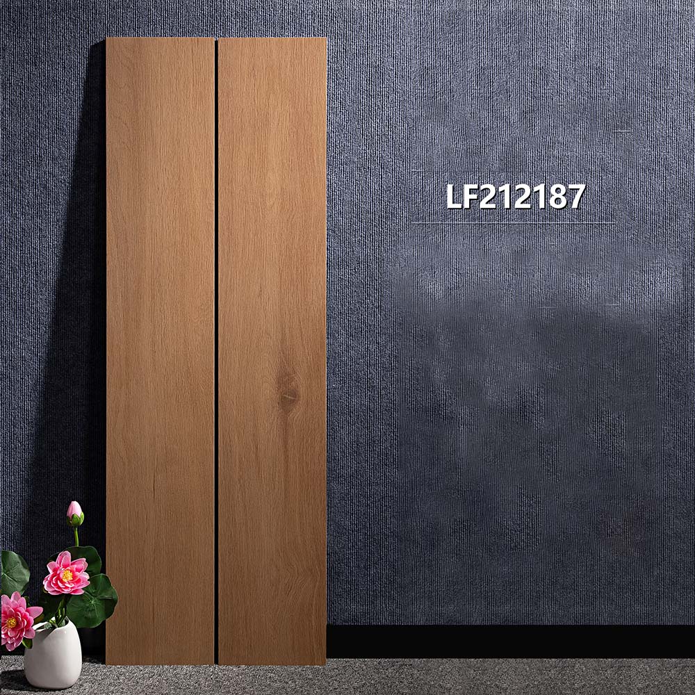 The Warmth of Wood, the Strength of Tile: ceramic tile that looks like wood