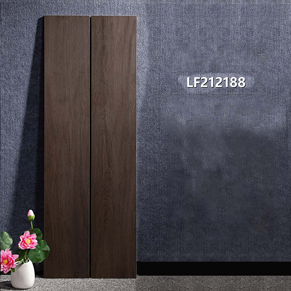 The Warmth of Wood, the Strength of Tile: ceramic tile that looks like wood