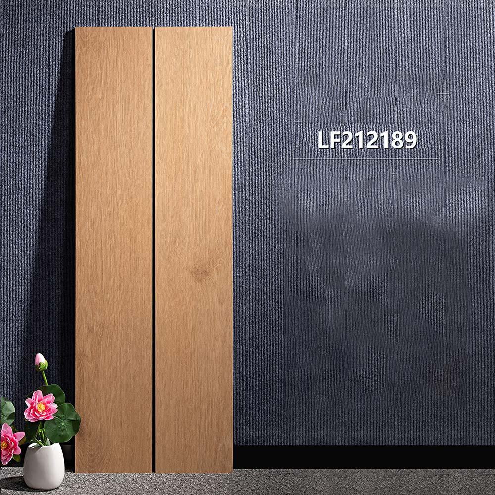 The Warmth of Wood, the Strength of Tile: ceramic tile that looks like wood