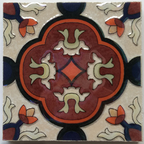 Retro European Art Tiles – （90 x 90mm） Decorative Ceramic Tile