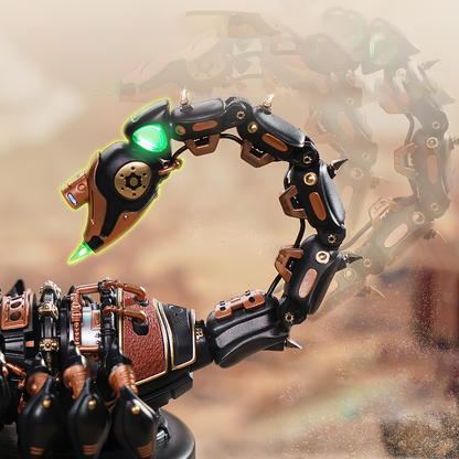 Realistic Mechanical Scorpion – Articulated Metal Insect Model | Unique Gift for Sci-Fi & Art Lovers