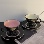Couples Ceramic Coffee Mugs – Perfect Gift for Anniversary or Wedding