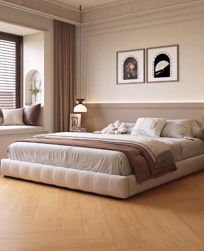 The Warmth of Wood, the Strength of Tile: ceramic tile that looks like wood