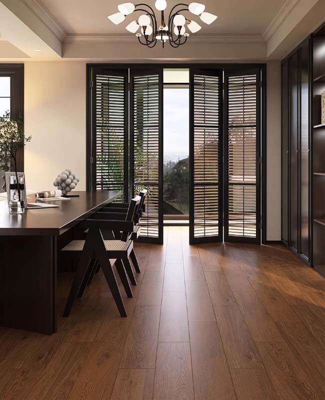 The Warmth of Wood, the Strength of Tile: ceramic tile that looks like wood