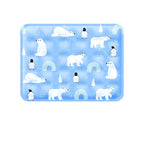 MICROCOSMOS Cool Pet Cooling Mat for Dogs and Cats – Washable, Portable, Summer Heat Relief Pad for All Pets