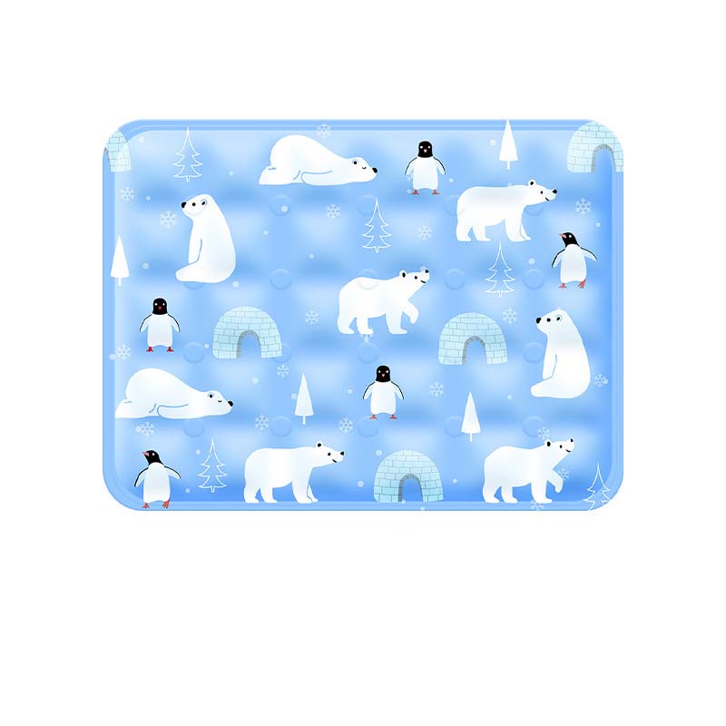 MICROCOSMOS Cool Pet Cooling Mat for Dogs and Cats – Washable, Portable, Summer Heat Relief Pad for All Pets