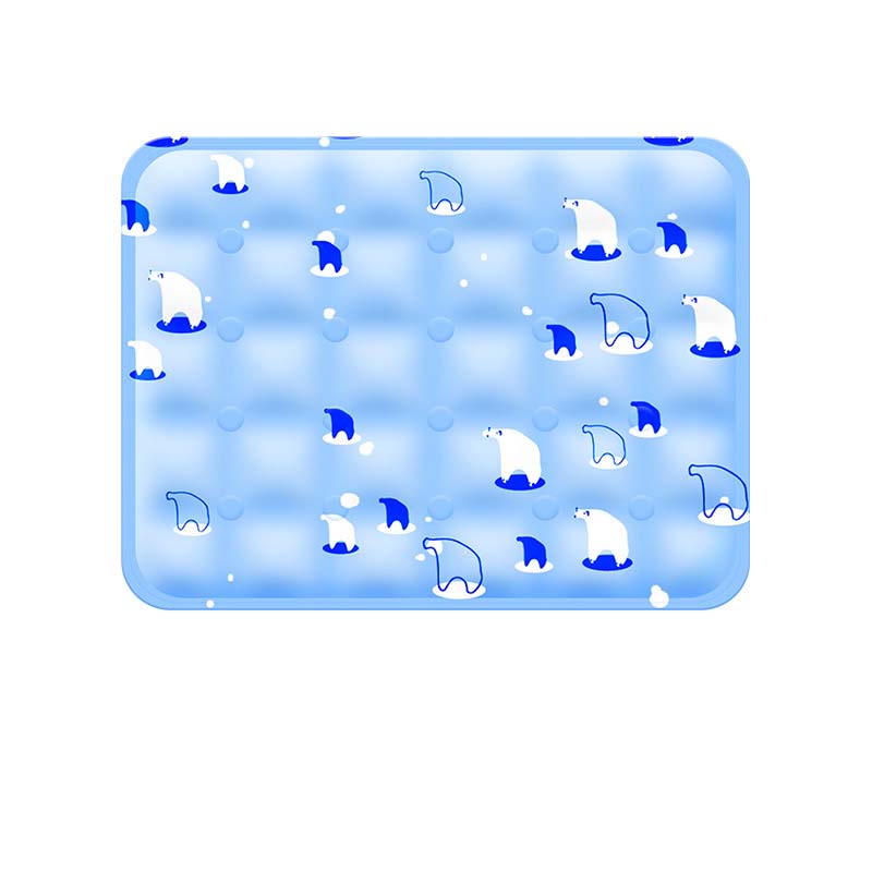MICROCOSMOS Cool Pet Cooling Mat for Dogs and Cats – Washable, Portable, Summer Heat Relief Pad for All Pets