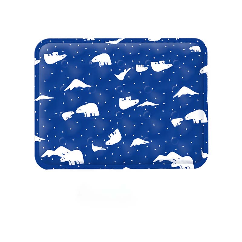 MICROCOSMOS Cool Pet Cooling Mat for Dogs and Cats – Washable, Portable, Summer Heat Relief Pad for All Pets