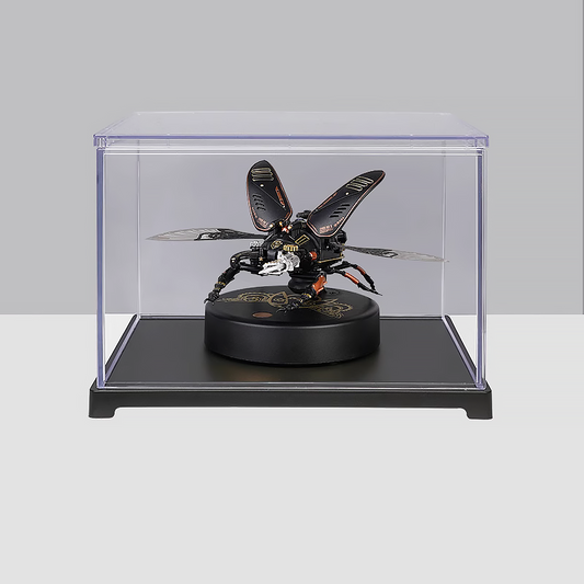 Realistic Stag Beetle Model – Articulated Metal Mecha Insect | Collectible Gift for Sci-Fi & Bug Lovers